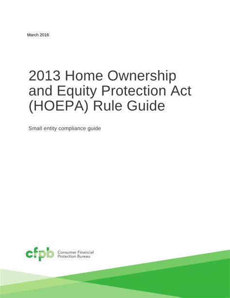 home ownership and equity protection act hoepa|hoepa violation penalties.